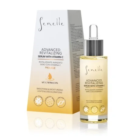 Rewitalizujące serum przeciwzmarszczkowe witamina C+Stoechiol - roślinny botox